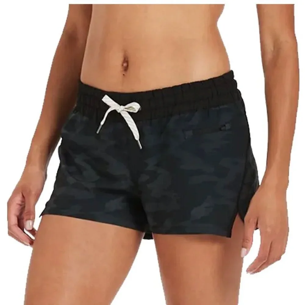 Vuori Clementine 2.0 Performance Short Women Small Black Running Active Lined 2